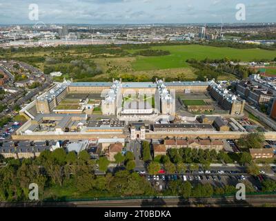 Wormwood Scrubs Gefängnis in West London. Stockfoto