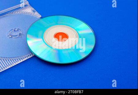 Bunte Achtzigerjahre-CD Stockfoto