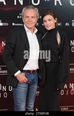 Verano EN Rojo' Madrid Fotoruf mit: Marta Nieto, Jose Coronado Wo: Madrid, Spanien Wann: 04 Sep 2023 Credit: Oscar Gonzalez/WENN Stockfoto