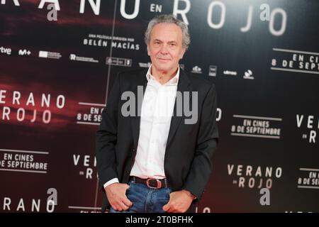 Verano EN Rojo' Madrid Fotoruf mit: Jose Coronado Wo: Madrid, Spanien Wann: 04 Sep 2023 Credit: Oscar Gonzalez/WENN Stockfoto