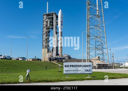 ULA Atlas V 501 Amazon Kuiper Stockfoto