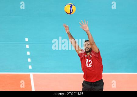 Hossam Abdalla (Ägypten). Volleyball-Weltmeisterschaft 2022. Stockfoto