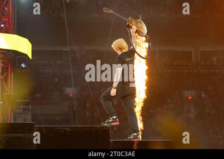 Ed Sheeran trat am 2. September 2023 im BC Place Stadium in Vancouver, BC, Kanada auf © Jamie Taylor Stockfoto