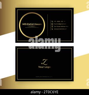 Design Von Visitenkartenvorlagen Kreatives Business Design Einfaches Design Stock Vektor