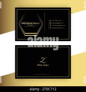 Design Von Visitenkartenvorlagen Kreatives Business Design Einfaches Design Stock Vektor