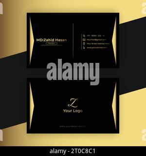 Design Von Visitenkartenvorlagen Kreatives Business Design Einfaches Design Stock Vektor