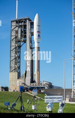 United Launch Alliance Atlas V 501 Rakete Stockfoto