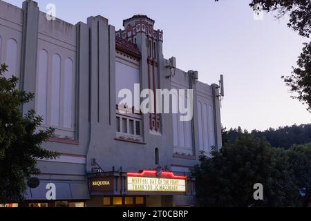 Mill Valley, USA. Oktober 2023. Atomsphere bei der Premiere von „Day of the Fight“ des Mill Valley Film Festivals 2023 im Outdoor Art Club am 5. Oktober 2023 in Mill Valley, Kalifornien. Foto: Picture Happy Photos/imageSPACE für MVFF Credit: Imagespace/Alamy Live News Stockfoto