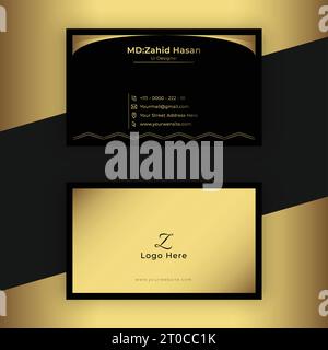 Design Von Visitenkartenvorlagen Kreatives Business Design Einfaches Design Stock Vektor