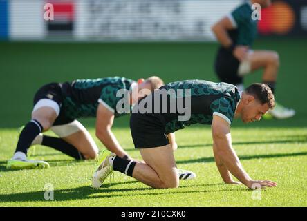 Tomos Williams aus Wales spielte im Stade de la Beaujoire in Nantes, Frankreich. Bilddatum: Freitag, 6. Oktober 2023. Stockfoto