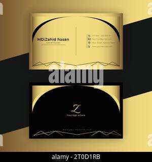 Design Von Visitenkartenvorlagen Kreatives Business Design Einfaches Design Stock Vektor