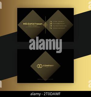 Design Von Visitenkartenvorlagen Kreatives Business Design Einfaches Design Stock Vektor