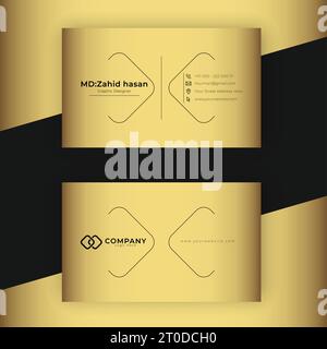 Design Von Visitenkartenvorlagen Kreatives Business Design Einfaches Design Stock Vektor