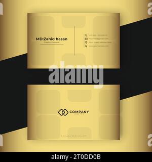 Design Von Visitenkartenvorlagen Kreatives Business Design Einfaches Design Stock Vektor