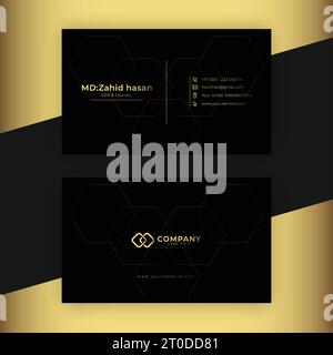 Design Von Visitenkartenvorlagen Kreatives Business Design Einfaches Design Stock Vektor