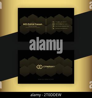 Design Von Visitenkartenvorlagen Kreatives Business Design Einfaches Design Stock Vektor