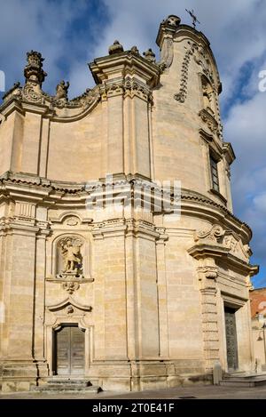 Matera (Italien, Basilicata, Provinz Matera). Kirche des Fegefeuer Stockfoto