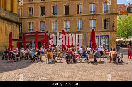 Place de Chambre, Metz, Moseltal, Mosel, Grand Est, Elsace-Champagne-Ardenne-Lorraine, Frankreich Stockfoto