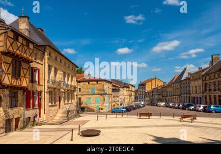 Place Saint Pierre in Bar-le-Duc, Maas, Lothringen, Grand Est, Elsass-Champagne-Ardenne-Lothringen, Frankreich Stockfoto