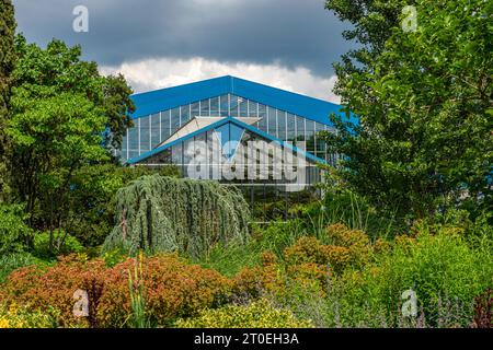 Bundesgartenschau BUGA 23, Mannheim, Metropolregion Rhein-Neckar, Baden-Württemberg, Deutschland Stockfoto