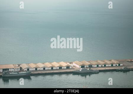 Marokko, Agadir, Fischerhafen Stockfoto