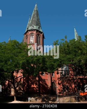 St. Lamberti Kirche, Oldenburg, Niedersachsen, Deutschland Stockfoto