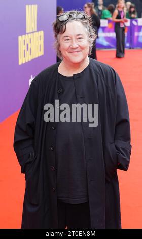 Christine Vachon kommt zu einer Vorführung im Mai/Dezember während des BFI London Film Festival in der Royal Festival Hall, Southbank Centre in London. Bilddatum: Freitag, 6. Oktober 2023. Stockfoto