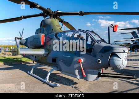 Bell AH-1Z Viper bei den NATO Days 2023 in Ostrava, Tschechien Stockfoto