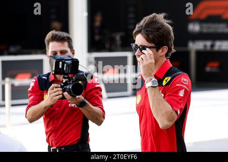 Doha, Katar. Oktober 2023. #16 Charles Leclerc (MCO, Scuderia Ferrari), F1 Grand Prix von Katar auf dem Lusail International Circuit am 6. Oktober 2023 in Doha, Katar. (Foto von HOCH ZWEI) Credit: dpa/Alamy Live News Stockfoto