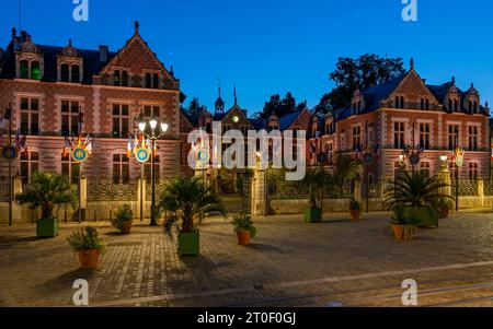 Das Hotel Groslot ist ein privates Herrenhaus aus dem 16. Jahrhundert. Stockfoto