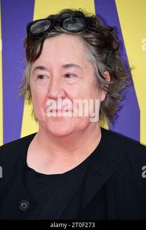 Royal Festival Hall, London, Großbritannien. Oktober 2023. Christine Vachon ist eine US-amerikanische Filmproduzentin, die von Mai bis 67. Dezember 2023 am BFI London Film Festival teilnimmt. Quelle: Siehe Li/Picture Capital/Alamy Live News Stockfoto