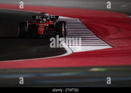 DOHA, KATAR, 6. OKT 2023 CHARLES LECLERC (MCO) Ferrari. AHMAD AL-SHEHAB/Alamy Live News Stockfoto