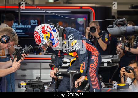 DOHA, KATAR, 6. OCT 2023 MAX VERSTAPPEN (NLD) Red Bull Racing .AHMAD AL-SHEHAB/Alamy Live News Stockfoto