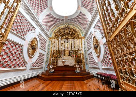 Ponta Delgada, Portugal - 4. Juli 2022: Kirche St. Joseph (Portugiesisch: Igreja de Sao Jose), datiert von 1709, befindet sich im historischen Zentrum von Ponta Stockfoto