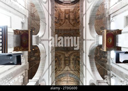 Ponta Delgada, Portugal - 4. Juli 2022: Kirche St. Joseph (Portugiesisch: Igreja de Sao Jose), datiert von 1709, befindet sich im historischen Zentrum von Ponta Stockfoto