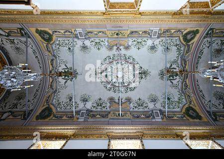 Ponta Delgada, Portugal - 3. Juli 2022: Das Heiligtum von Senhor Santo Cristo dos Milagres in Ponta Delgada, Azoren, Portugal. Stockfoto