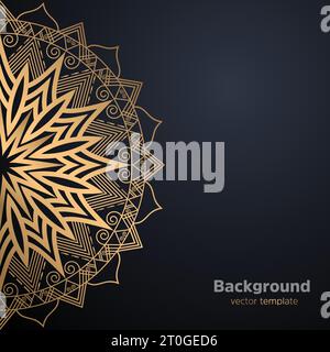 Einzigartige und kreativ gestaltete neue Vektorkunst mit einer atemberaubenden Lotusblume in monochromatischer Eleganz Stock Vektor