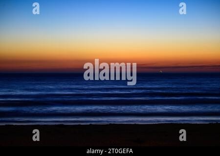 Strand Sonnenuntergang Stockfoto