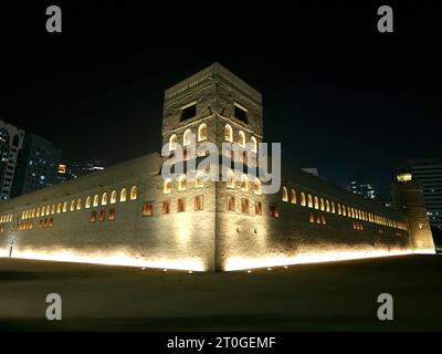 Der wunderschöne Blick auf ein altes Schloss Stockfoto