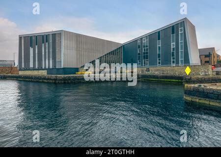 Arts Centre Mareel im Fish Market District von Lerwick, Shetlands. Stockfoto