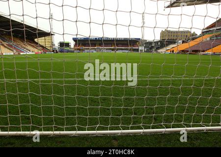 The University of Bradford Stadium, Bradford, England - 7. Oktober 2023 Allgemeine Ansicht des Bodens - vor dem Spiel Bradford City gegen Swindon Town, Sky Bet League Two, 2023/24, University of Bradford Stadium, Bradford, England - 7. Oktober 2023 Credit: Arthur Haigh/WhiteRosePhotos/Alamy Live News Stockfoto