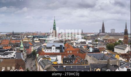 Luftaufnahme von Kopenhagen, Dänemark, Skandinavien Stockfoto