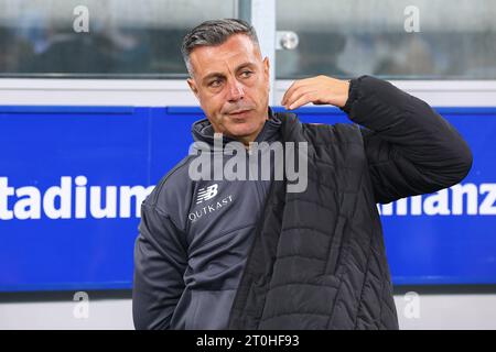 7. Oktober 2023; Allianz Stadium, Sydney, NSW, Australien: Australia Cup Final Football, Sydney FC gegen Brisbane Roar; Ross Aloisi Cheftrainer von Brisbane Roar Stockfoto