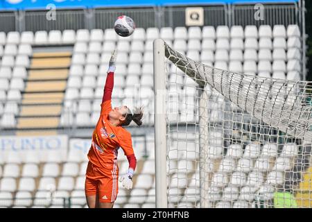 Vercelli, Italien. Oktober 2023. Amanda Tampieri (Sampdoria) während des Spiels UC Sampdoria vs FC Como Women, Italian Football Serie A Women in Vercelli, Italien, 07. Oktober 2023 Credit: Independent Photo Agency/Alamy Live News Stockfoto