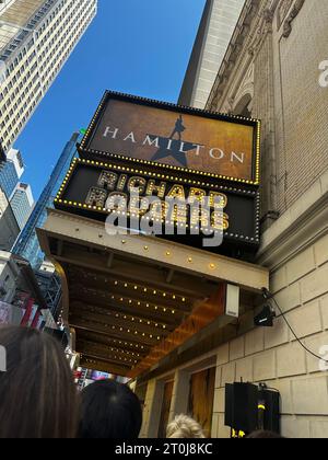 Hamilton Broadway Stockfoto