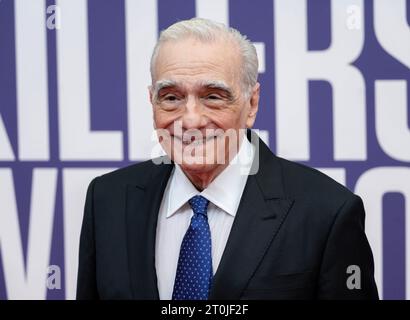 London, Großbritannien. Oktober 2023. Martin Scorsese nahm an der Galapremiere der Killers of the Flower Moon während des 67. BFI London Film Festival in der Royal Festival Hall Teil. Quelle: Doug Peters/EMPICS/Alamy Live News Stockfoto