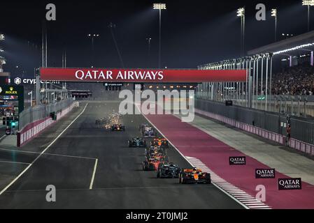 Doha, Katar. Oktober 2023. Formel-1-Weltmeisterschaft, Rd 18, großer Preis von Katar, Samstag, 7. Oktober 2023. Doha, Katar. Quelle: James Moy/Alamy Live News Stockfoto