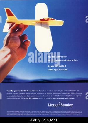 Vintage 'Time' Magazine, Ausgabe des Werbespots vom 25. Februar 2002, USA Stockfoto