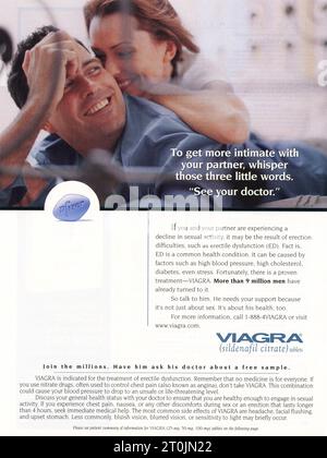 Vintage 'Time' Magazine, Ausgabe des Werbespots vom 25. Februar 2002, USA Stockfoto