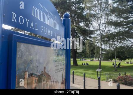 Royal Leamington Spa, Warwickshire, Großbritannien Stockfoto